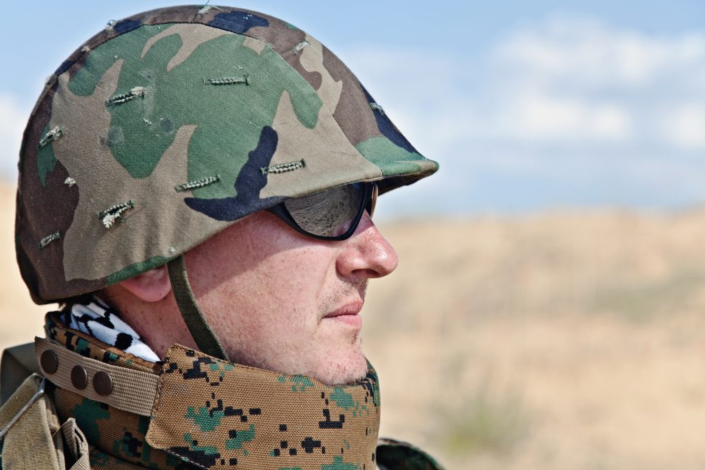 sun exposure while in the military