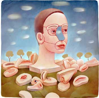 Basal Cell of the nose common cancer